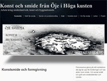 Tablet Screenshot of metallsmide.se